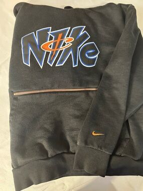 Nike White Tag with Black Swoosh